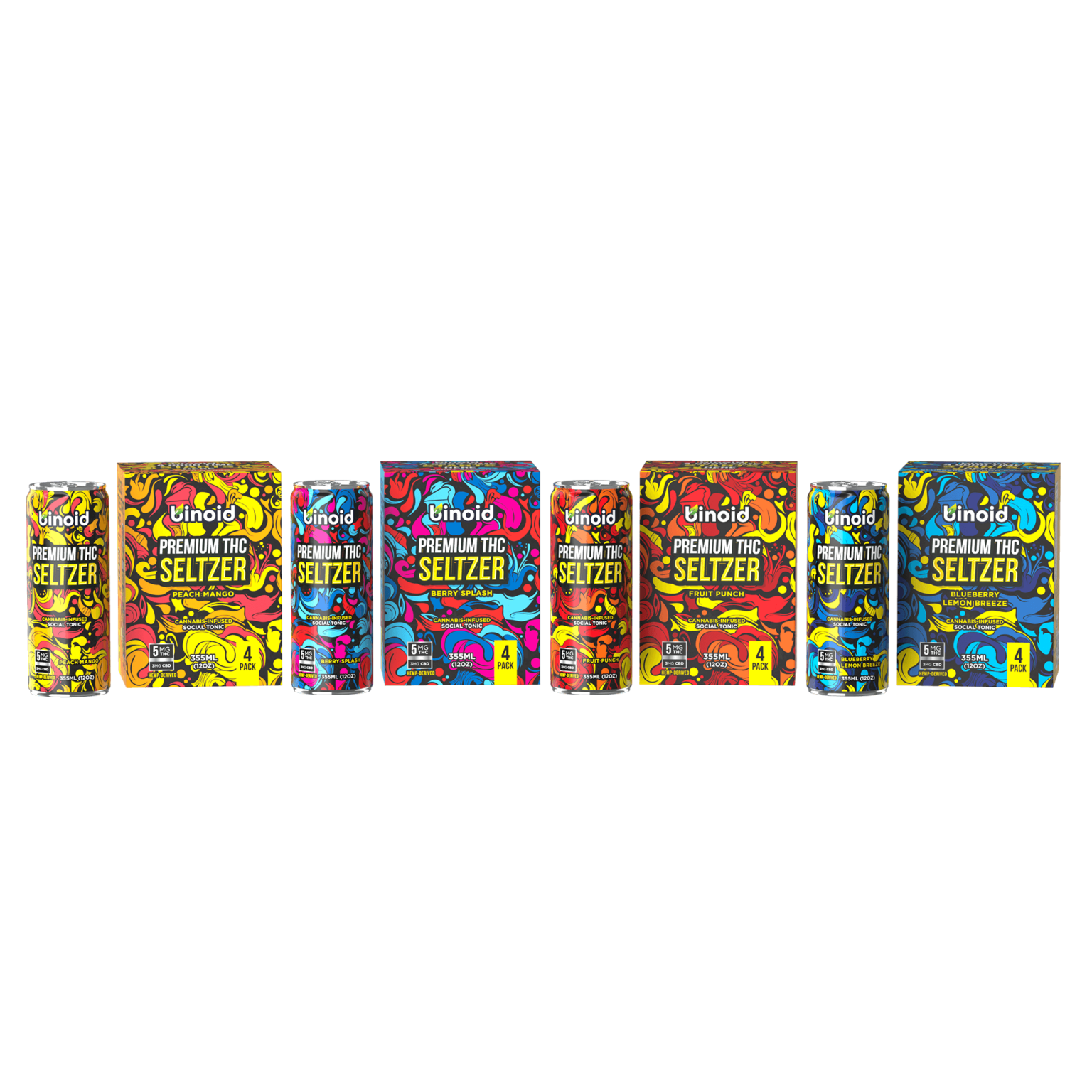 THC Seltzer – Good Vibes Bundle