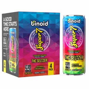 Bloomz Super 7 THC Beverage – One of a Kind (4 Pack)
