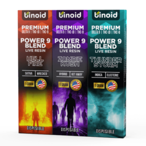 Power 9 Blend Live Resin Disposable – 3 Pack Combo