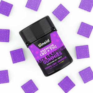 Delta 9 THC Gummies – Black Raspberry