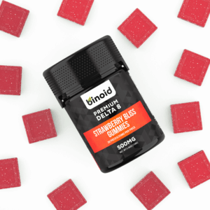 Delta 8 THC Gummies – Strawberry Bliss