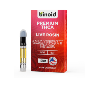 THCA Vape Cartridge – Live Rosin